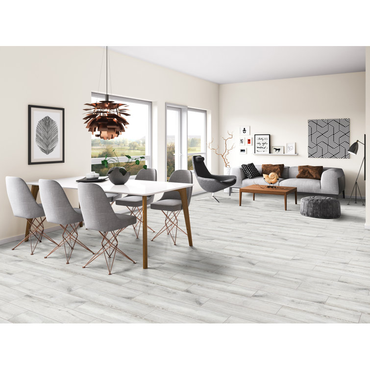 Antoni Platinum 6" x 36" Matte Glazed Porcelain Tile