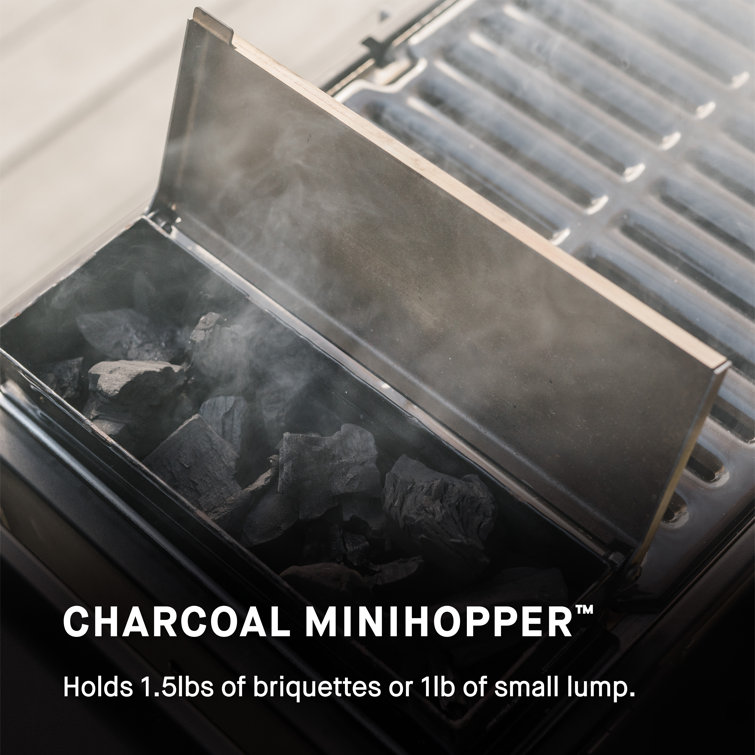 Masterbuilt 25" Black Portable Charcoal Grill and Smoker