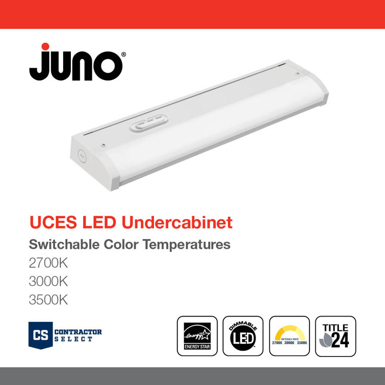 White 36-Inch LED Under Cabinet Light Bar
