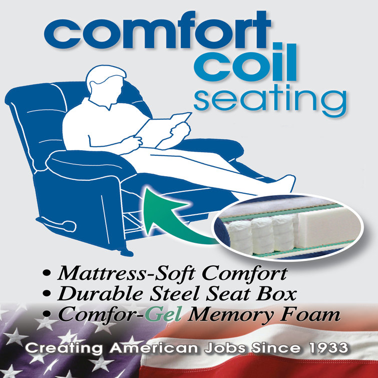 Contemporary Brown Faux Leather Power Lift Recliner with Heat & Massage
