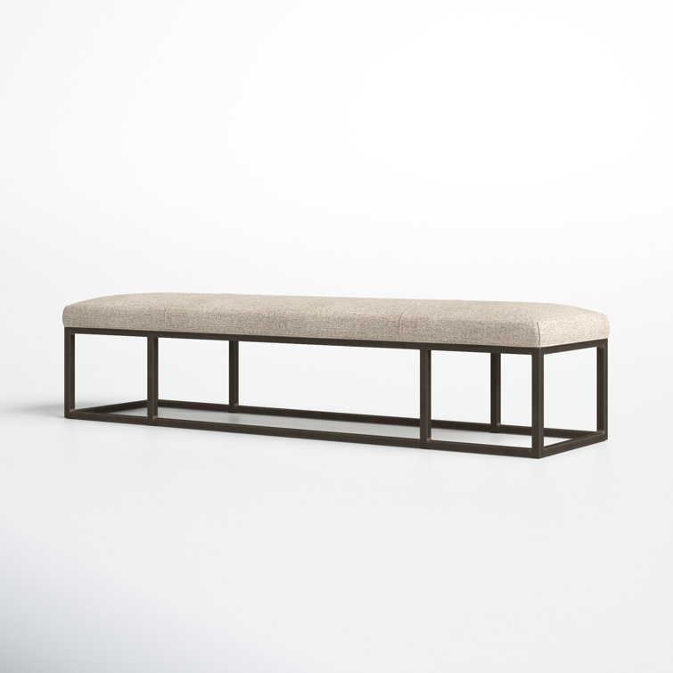 Kabina Modern Fabric-Upholstered Entryway Bench
