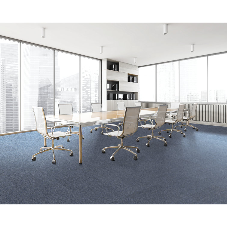 Mohawk Basics 24'' x 24'' Ocean Tide PET Fiber Carpet Tiles
