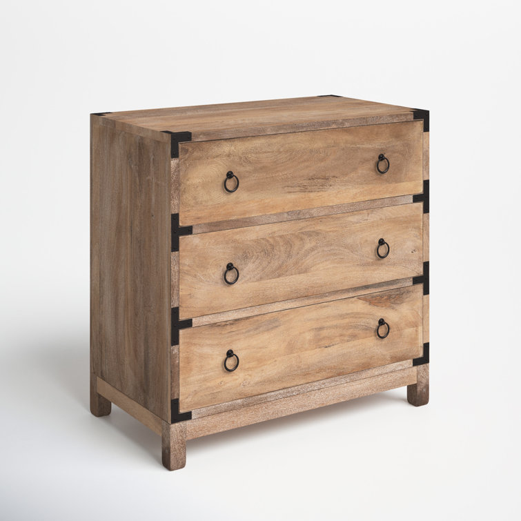 Forster 144'' Extra Deep Brown Campaign Chest with Ball Bearings