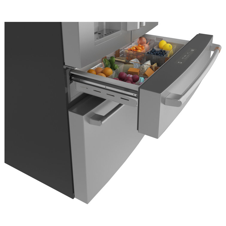 Stainless Steel Smart French Door Refrigerator with Ice Maker