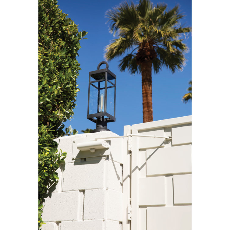 Hematite Aluminum 7" Outdoor Pier Mount Base