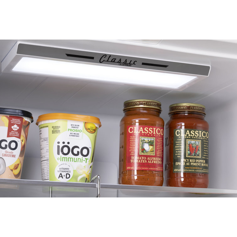 Summer Mint Green 18 Cu. Ft. Bottom Freezer Refrigerator with Ice Maker