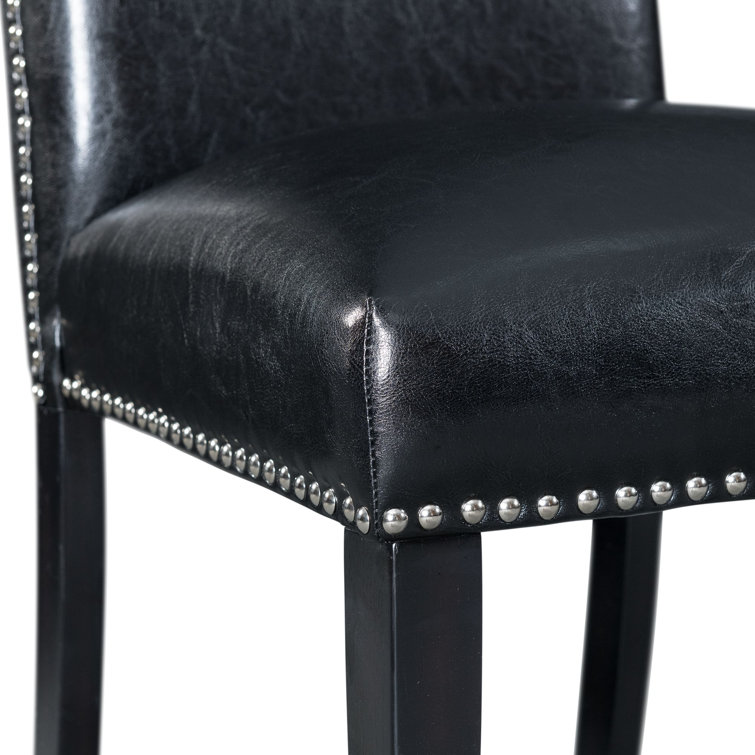 Celine Black Faux Marble Top 5-Piece Dining Set