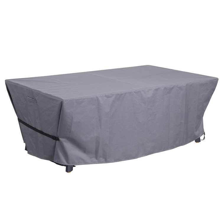 Santorini 82" Gray Aluminum Slate Outdoor Pool Table with Benches