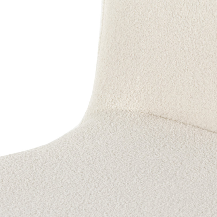 Cardiff Cream Contemporary 26.5'' Accent Chair with Performance Fabric