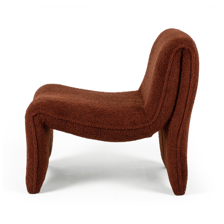 Cardiff Auburn Contemporary Glove Accent Chair