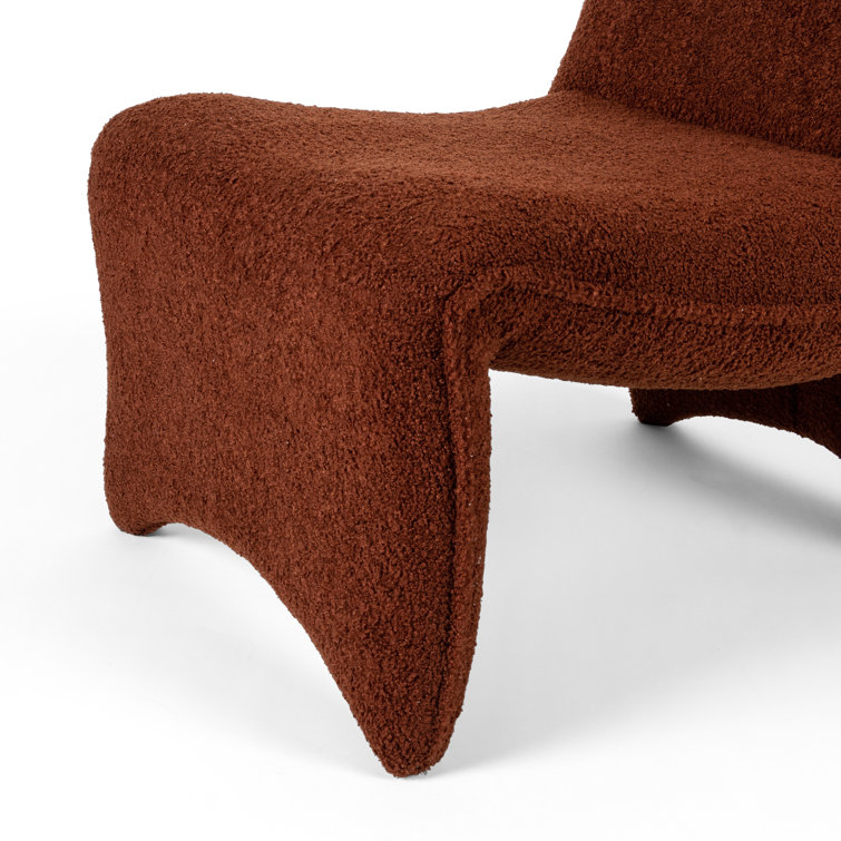 Cardiff Auburn Contemporary Glove Accent Chair