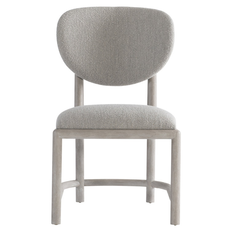 Trianon Gray Wood Upholstered Side Chair 22"W x 28.38"D x 38.25"H