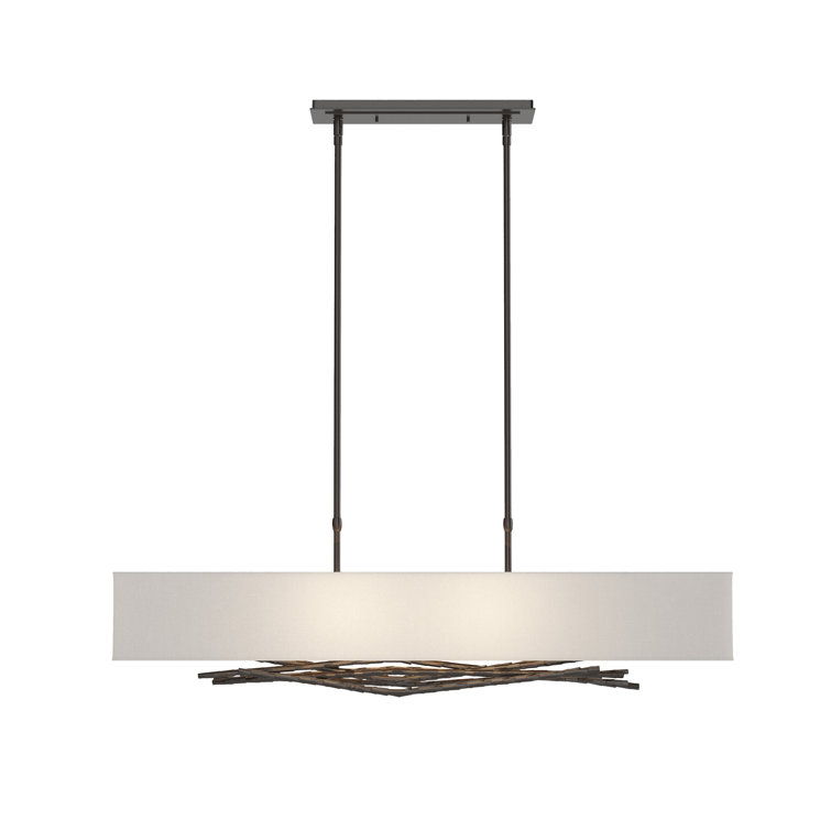 Brindille 42" Bronze and Natural Anna Island Pendant