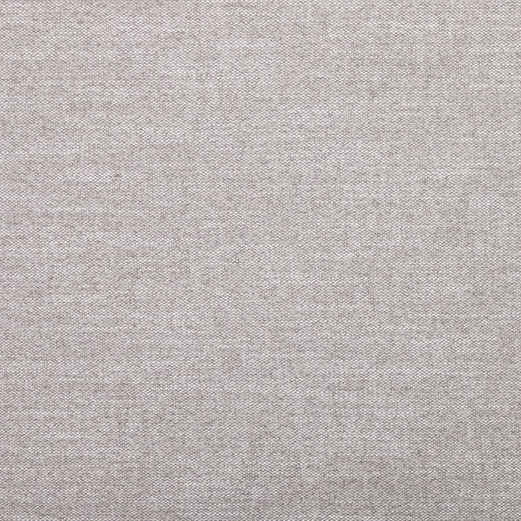 Dover Crescent King-Size Bed with Upholstered Linen Headboard