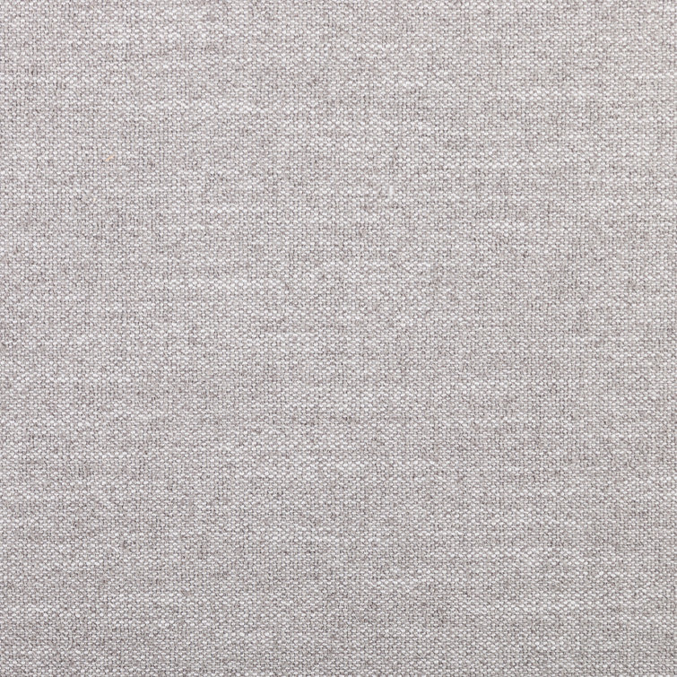 Dover Crescent Queen Bed with Distressed Natural Linen Upholstery