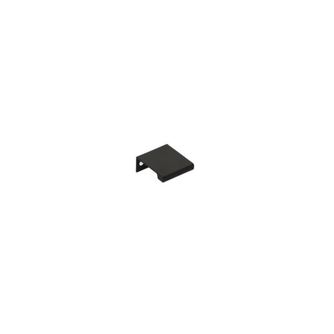 Flat Black 8" Center to Center Modern Cabinet Edge Pull