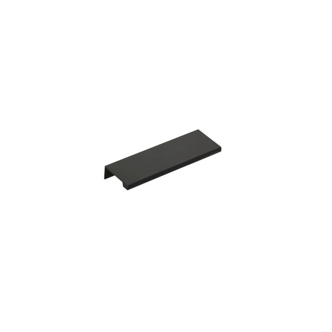 Flat Black 8" Center to Center Modern Cabinet Edge Pull