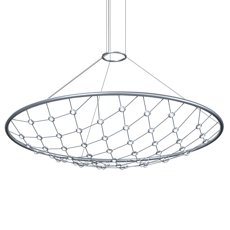 Constellation Galaxy Matrix 60'' Silver LED Indoor/Outdoor Pendant
