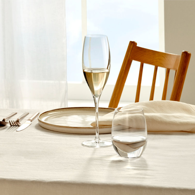 Pure Lead-Free Crystal All-Purpose Wine Glasses Set of 4