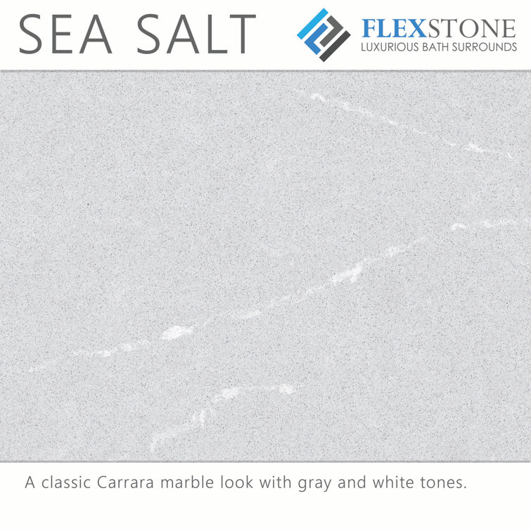 Sea Salt Composite 60" x 30" Rectangular Shower Base with Right-Hand Drain