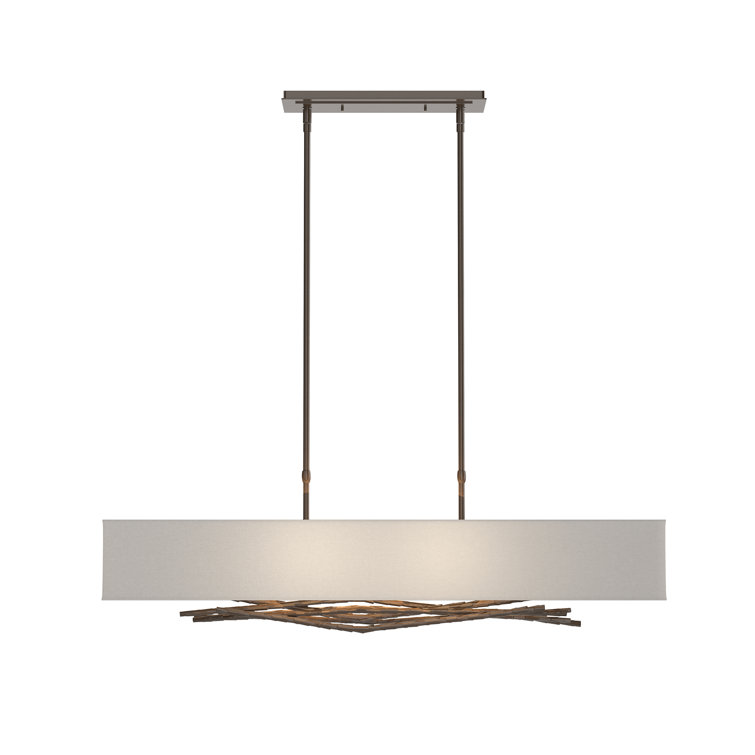 Brindille 42" Bronze and Natural Anna Island Pendant