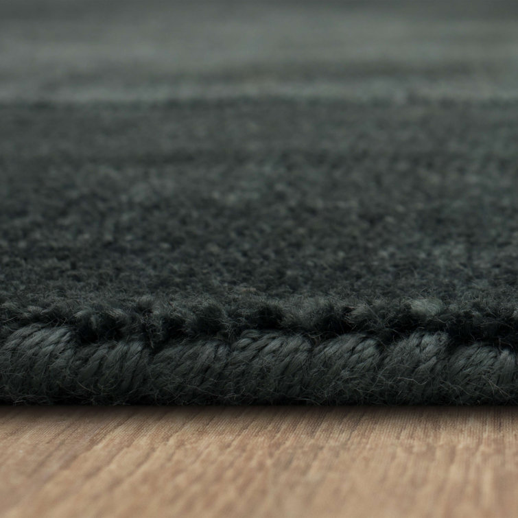 Twilight Geometric Handmade Wool-Blend 4' x 6' Area Rug