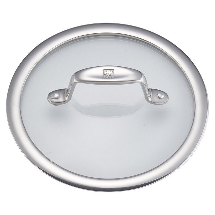 ZWILLING Vitale Gray Aluminum Nonstick Saucepan with Lid