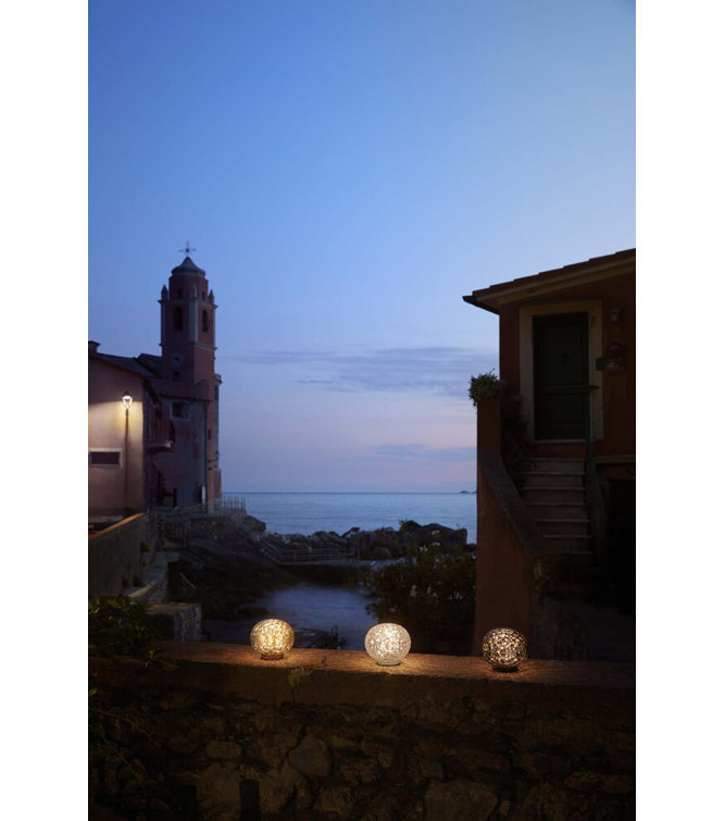 Planet Crystal LED Outdoor Table Lamp by Tokujin Yoshioka