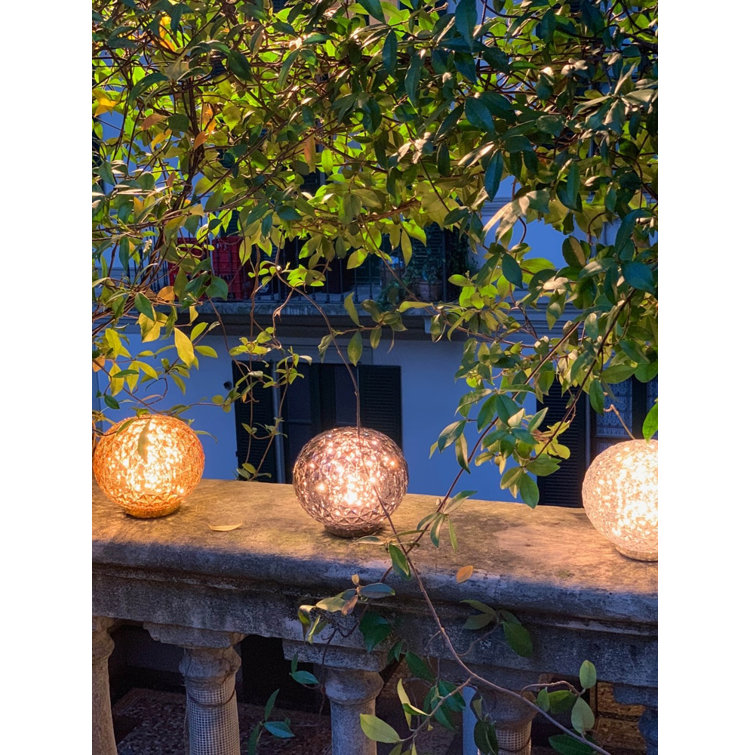 Planet Crystal LED Outdoor Table Lamp by Tokujin Yoshioka