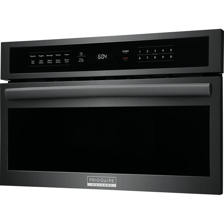 Frigidaire Gallery 30" Black Stainless Steel Built-In Microwave Oven