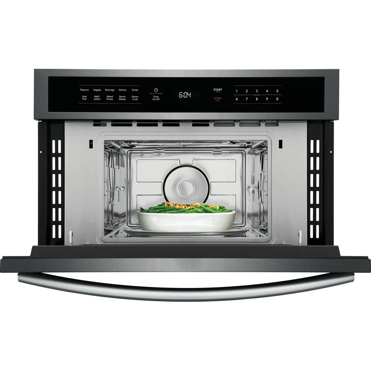Frigidaire Gallery 30" Black Stainless Steel Built-In Microwave Oven