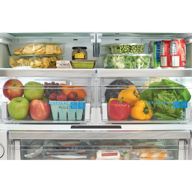 Stainless Steel 22.6 Cu. Ft. Smart French Door Refrigerator