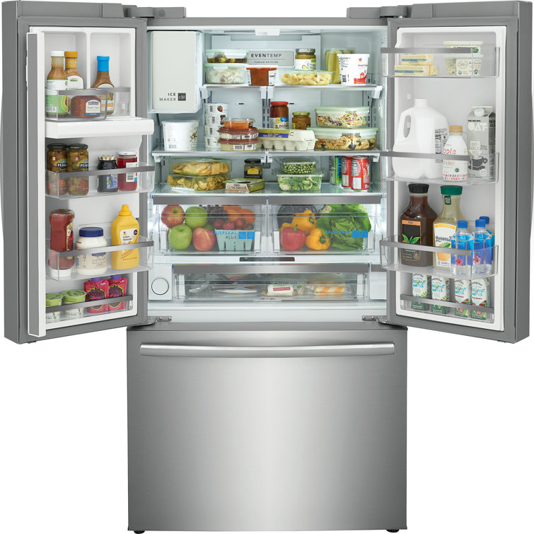 Stainless Steel 22.6 Cu. Ft. Smart French Door Refrigerator