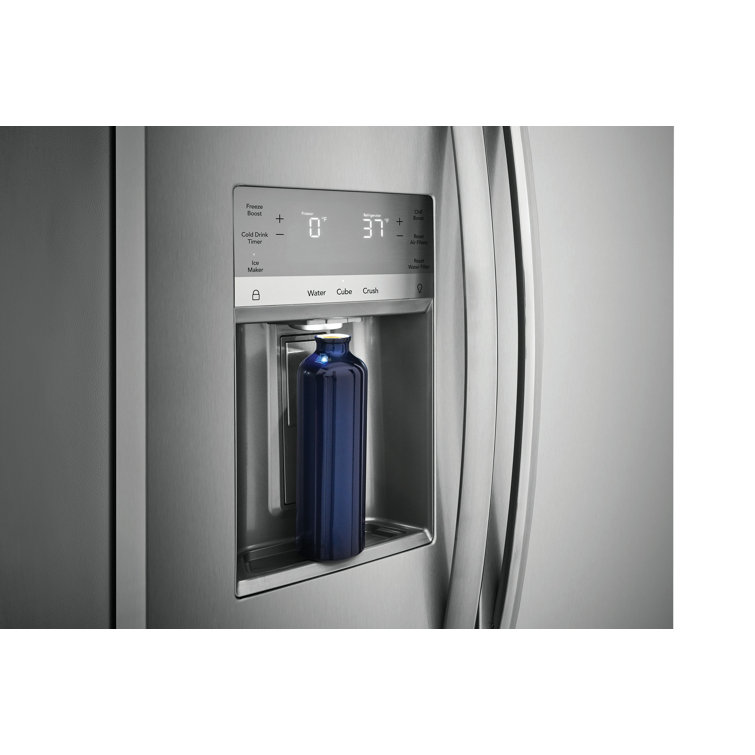 Frigidaire 36" Stainless Steel Side-by-Side Refrigerator with Ice Maker