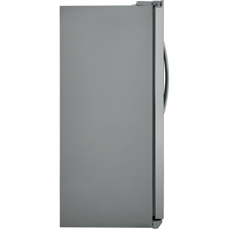 36" Stainless Steel Side-by-Side Refrigerator with Ice Maker