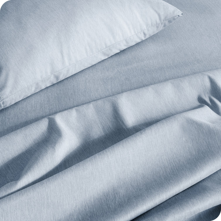 Light Gray California King Ultra-Soft Microfiber Sheet Set