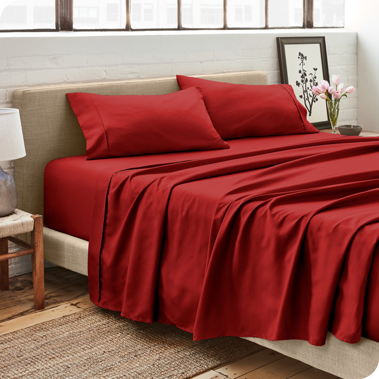 Light Gray California King Ultra-Soft Microfiber Sheet Set
