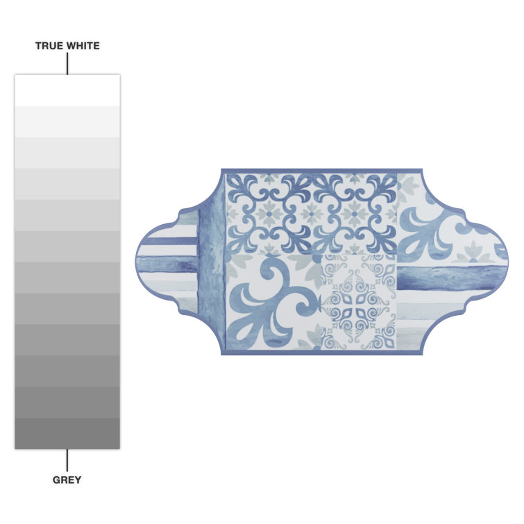 Royal Garden Blue and White Porcelain Wall and Floor Tile