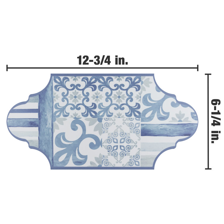 Royal Garden Blue and White Porcelain Wall and Floor Tile