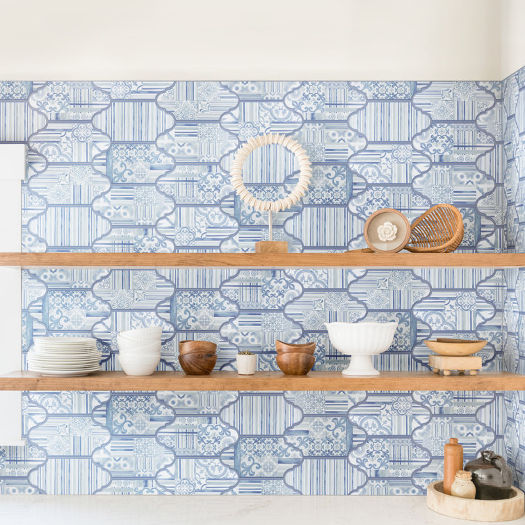 Royal Garden Blue and White Porcelain Wall and Floor Tile