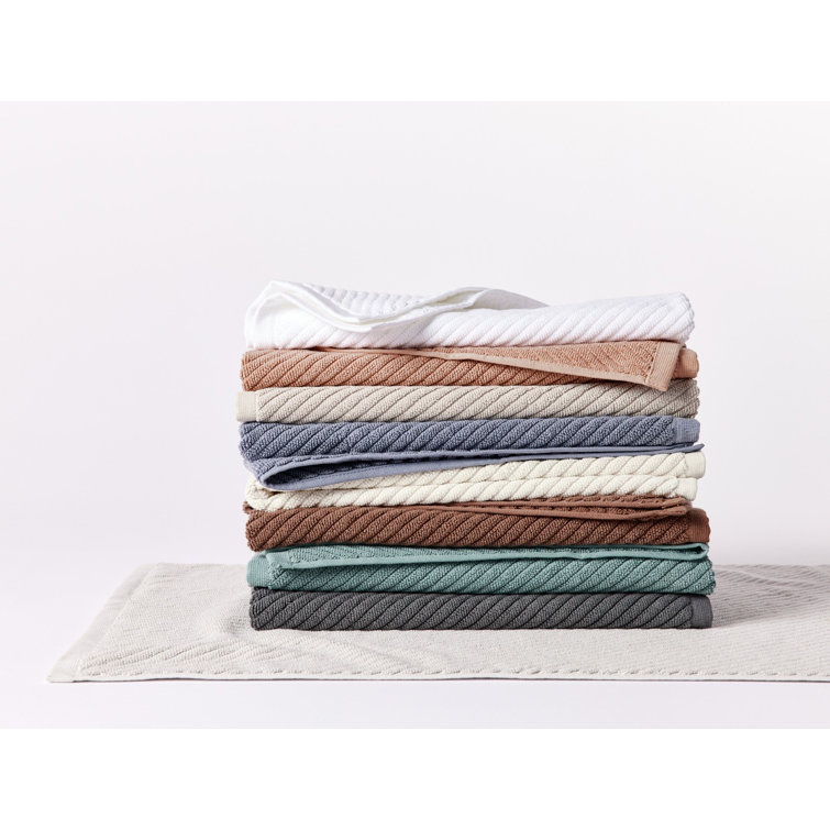 Undyed Organic Cotton Twill Bath Mat