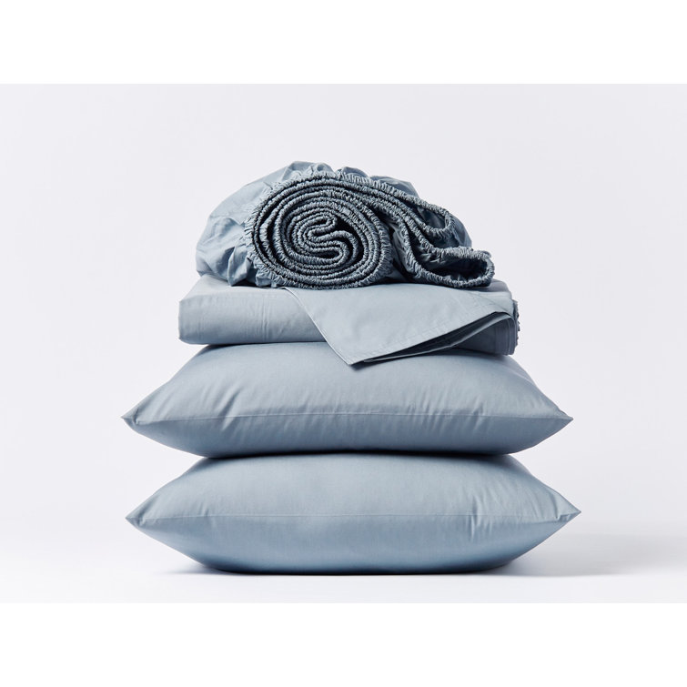 Twin Natural Organic Cotton Percale Sheet Set