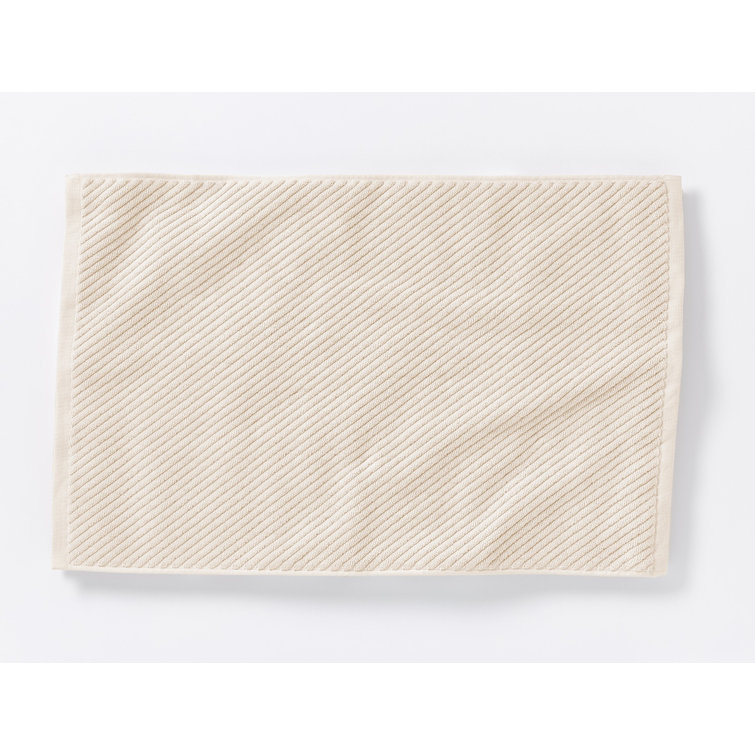 Undyed Organic Cotton Twill Bath Mat