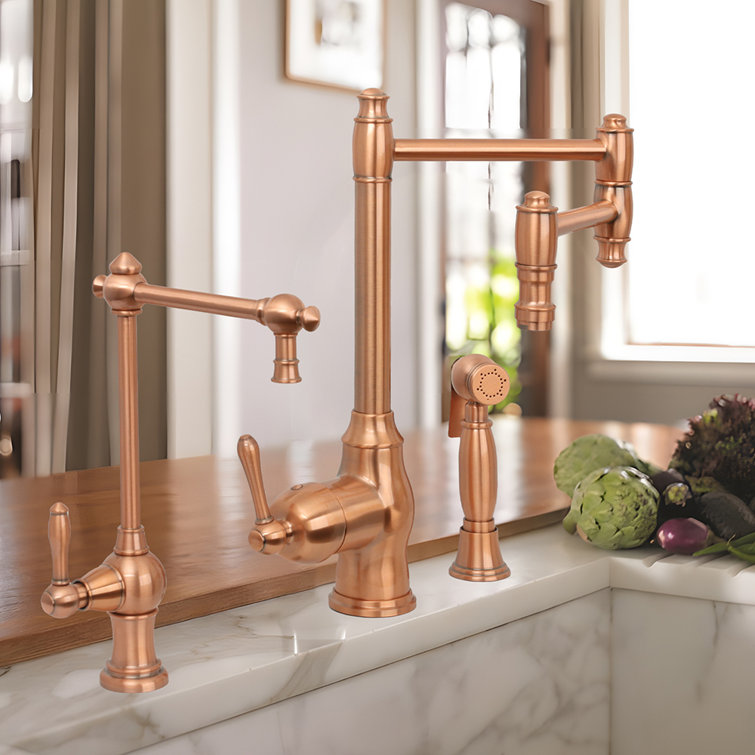 Copper Finish Single Handle Water Filter Faucet