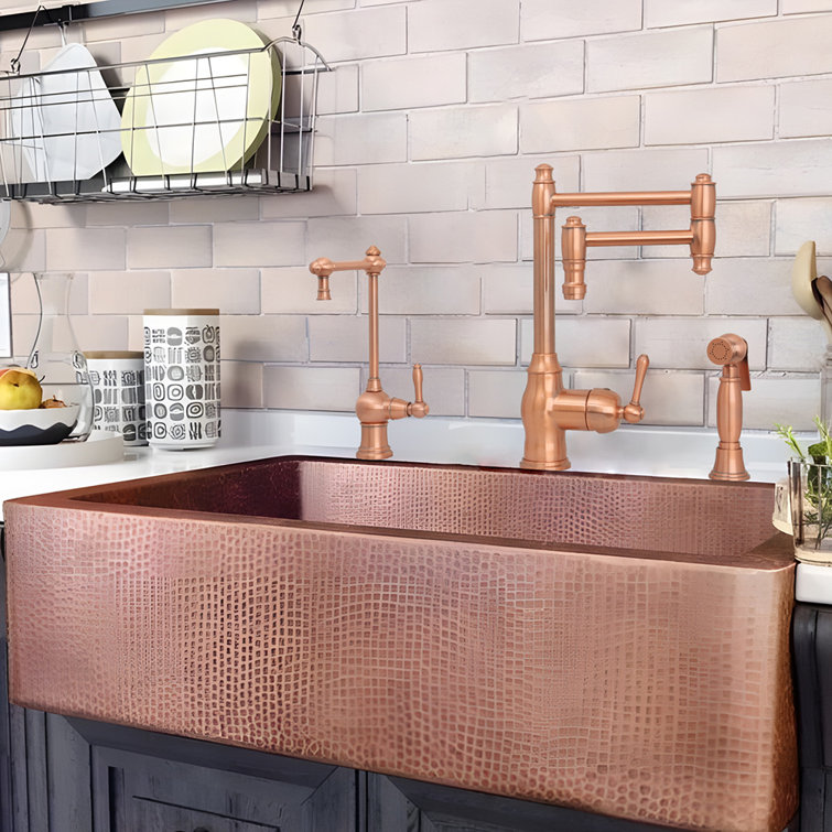 Copper One-Handle Drinking Water Filter Faucet