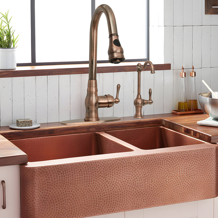 Antique Copper Single Handle Water Filter Faucet