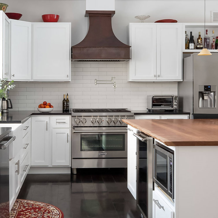 Brushed Nickel Wall Mount Pot Filler with Lever Handles