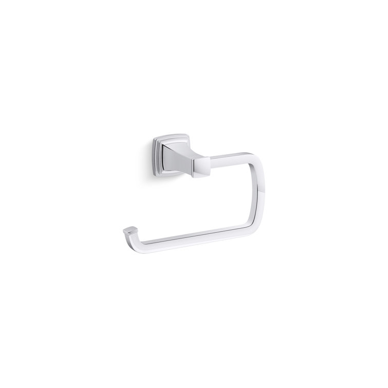 Polished Chrome Wall Mounted Towel Ring