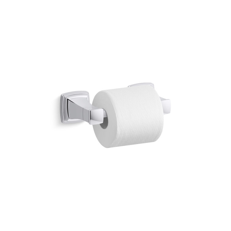Chrome Traditional Wall Mounted Toilet Paper Holder