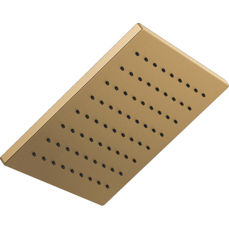 Champagne Bronze Square Ceiling Mounted Rain Shower Head